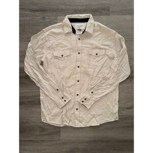 Cody James Men's 100% Cotton Western Pearl Snap Long Sleeve Button Up Shirt, Lg